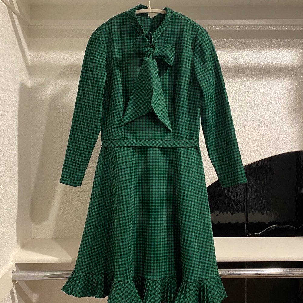 Vintage Ruffled Dress